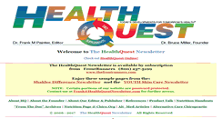 Desktop Screenshot of healthquestnewsletter.com